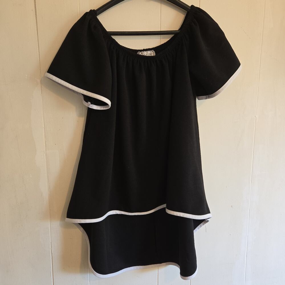 Klaxons Flowy Off The Shoulder Top Small